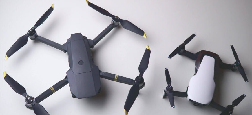 Сравнение DJI Mavic Pro и DJI Mavic Air