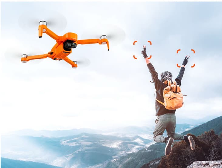 Обзор недорогого квадрокоптера 8811 Pro 6K Aviator или JJRC X17 14 x17 funktsii