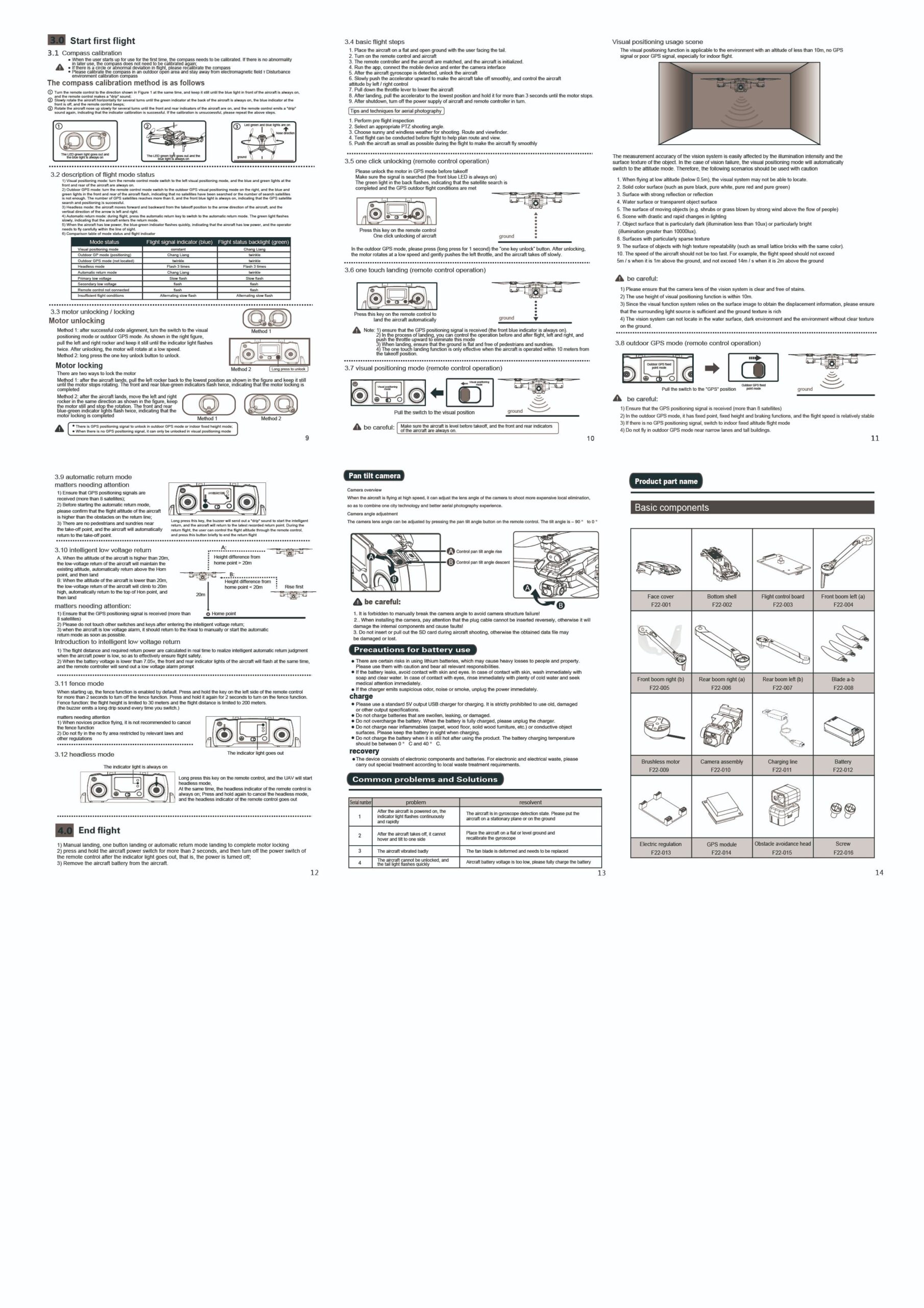 RG101 MAX Drone 15 rg101 max manual 2