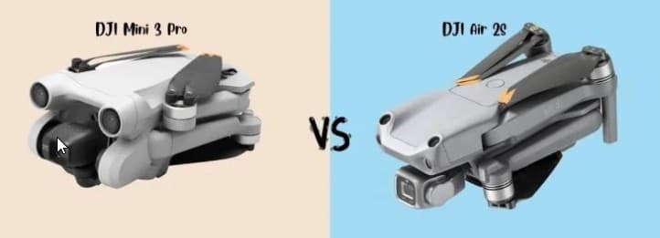 Сравнение дронов: DJI Mini 3 Pro против DJI Air 2S 80 DJI-Mini-3-Pro-vs-Air-2S
