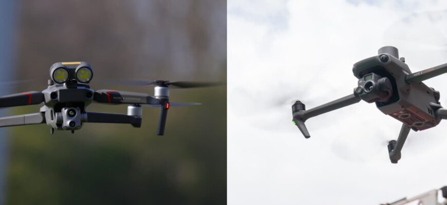 DJI Mavic 3 Thermal vs Mavic 2 Enterprise Advanced: подробное сравнение 60 M2EA-vs-M3T