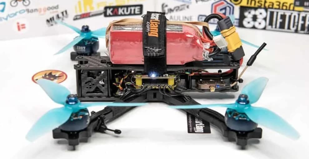 Как собрать FPV-дрон своими руками (DJI & аналог) 123 how to build fpv drone 2023 finish side