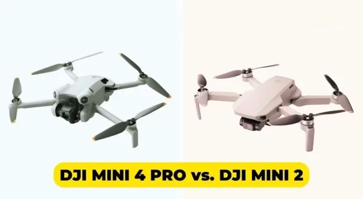 DJI Mini 4 Pro VS DJI Mini 2: подробное сравнение 1 dji mini 4 pro vs mini 2