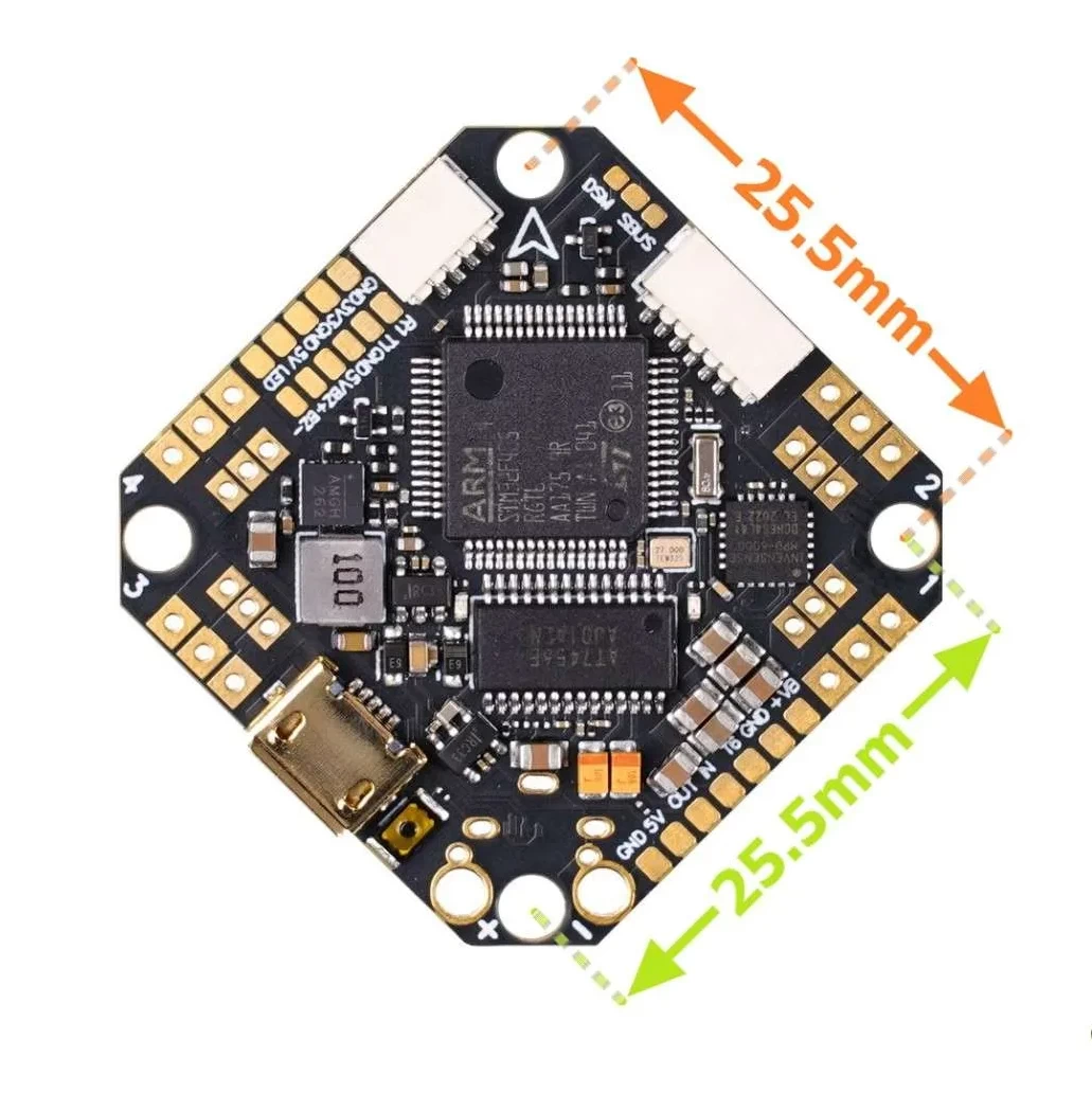 Как выбрать лучший полетный контроллер для FPV-дрона 44 betafpv f405 2 4s aio toothpick fc 25.5mm mounting pattern