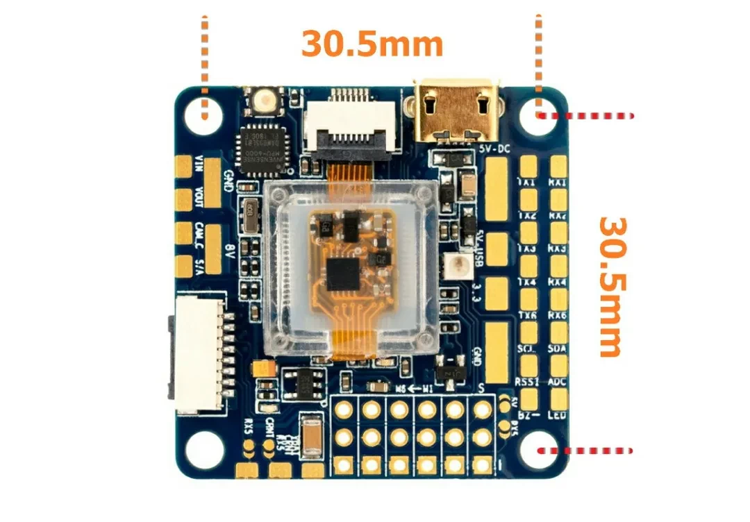 Как выбрать лучший полетный контроллер для FPV-дрона 45 flight controller mounting pattern holes fc racing drone mini quad