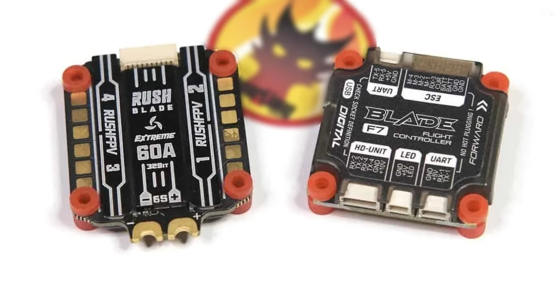 Как выбрать лучший полетный контроллер для FPV-дрона 29 rushfpv blade f722 digital analog flight controller v2 fc extreme 60a 4in1 esc