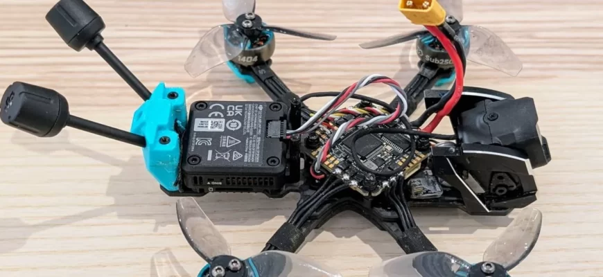 dji o4 air unit pro how to setup tutorial installing in fpv drone frame